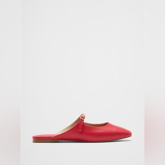 NWT Banana Republic Ballet Mule Red Chakra